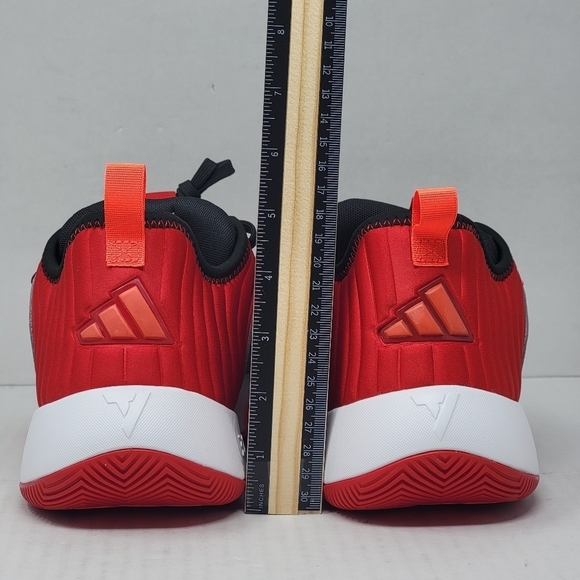 Adidas Mens Size 12 Trae Unlimited Basketball Sneaker Shoes Grey Red IF5611 New - Picture 7 of 9
